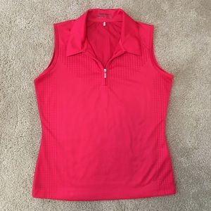 Nike Golf Fit Dry Collar Tank. Size 4-6. EUC